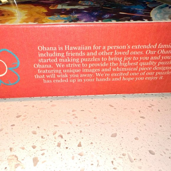 Ohanna Puzzle Moonwalk in Galaxy Chaos Large 730 Pieces 15.5" x 20.5" - Picture 3 of 7